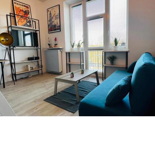 Łazienki Krolewskie Studio z Antresolą i widokiem