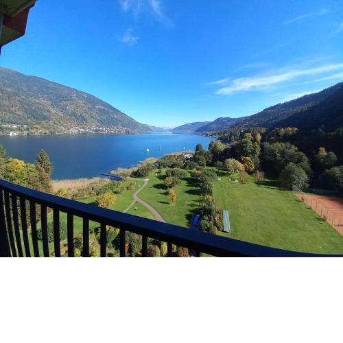 LB1 Seeblick Appartement Haus Landskron mit direktem Seezugang am Ossiachersee