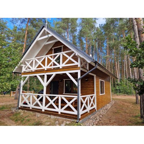 Leśny Domek Rotembark z prywatnym jacuzzi