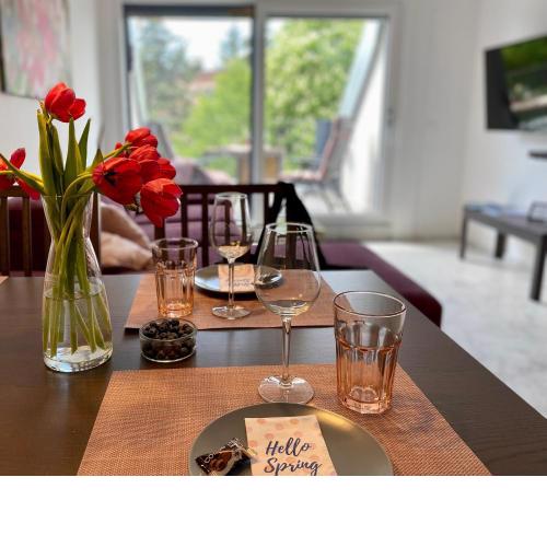 Lilie Appartement in Hévíz mit Tiefgarage, new and modern