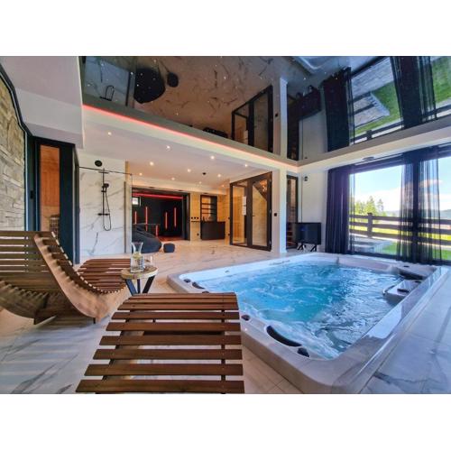 LK Forest Villa luksusowe domy z basenem z jacuzzi, sauną, grotą solną, salą bilardową i ogrodem