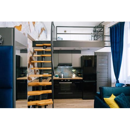 Łódź City Center Studio - Entresol & Balcony - by Rentujemy