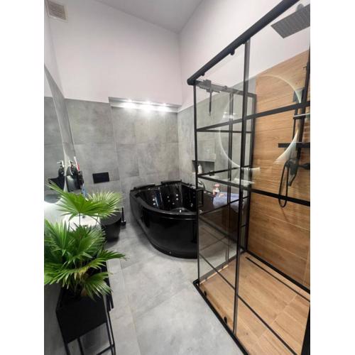 LOFT w centrum z jacuzzi