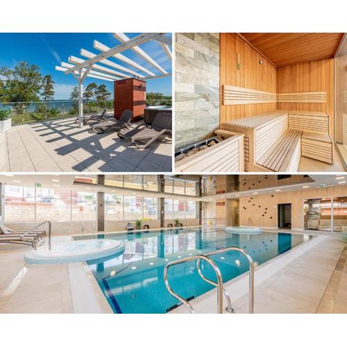 Luksusowe Apartamenty Sun Seasons 24 w Rewalu z Basenem by Noclegi Renters