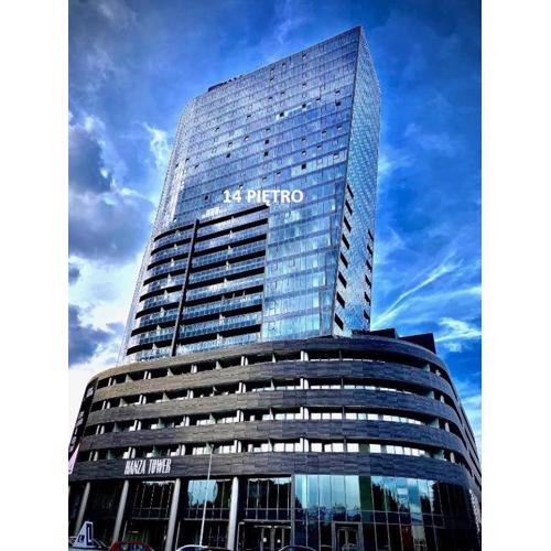 Luksusowy apartament z widokiem, basenem i sauną Hanza Tower Szczecin