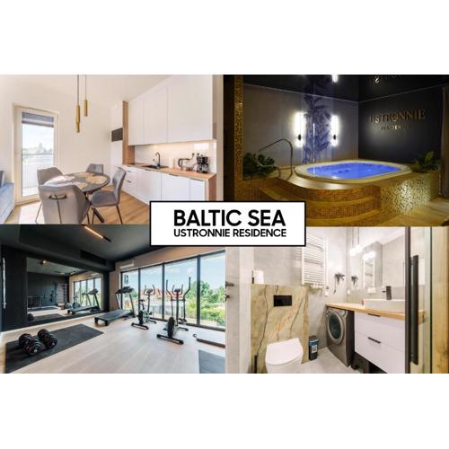 Lulu Apartments - BALTIC SEA - Apartament dwupokojowy - siłownia sauna jacuzzi parking - Ustronnie Residence