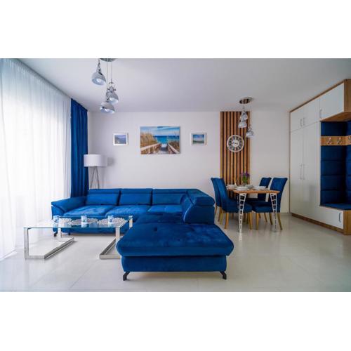 Lulu Apartments - DEEP BLUE LAGOON apartament dwupokojowy - parking, Netflix