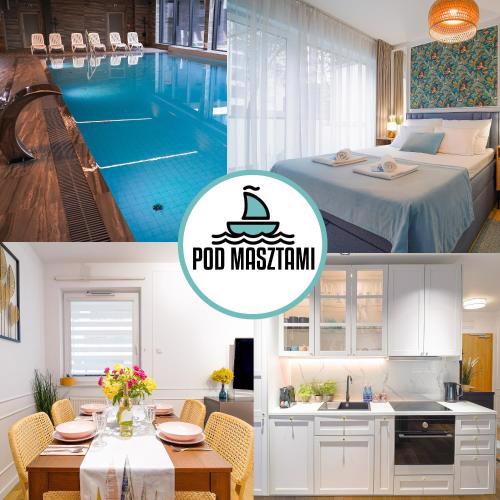 Lulu Apartments - POD MASZTAMI - apartament dwupokojowy - basen siłownia parking