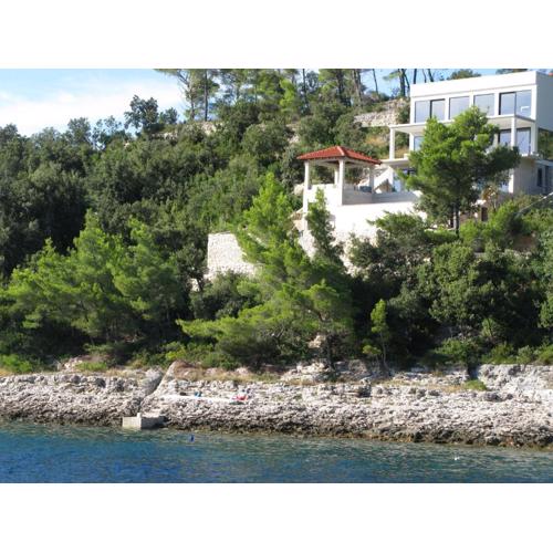Luxuriöse Villa Hera, Korcula, Am Strand
