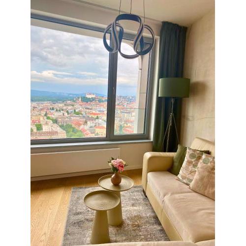 Luxury Apartment in SkyPark Residence, 26th floor - Castle view, Parking free