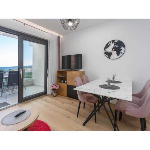 Luxury Beachfront Krk Apartments with Terrace - Studio Apartment with Terrace