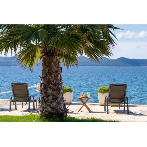 Luxury beachfront villa in Kožino, Zadar with stunning sea views