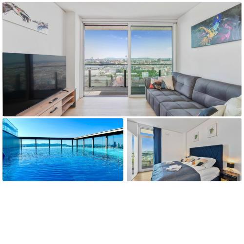 Luxury Penthouse I Rooftop Pool I Self Check-in
