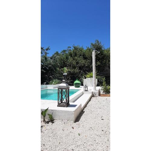 Luxury stone house with pool-Alba