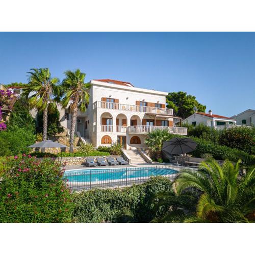 Luxury Sunset Villa Trogir Private Beach