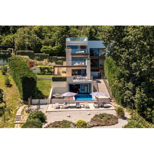 Luxury Villa AltaVista near Opatija for 8 people with wellness, private mini golf court & amazing sea view