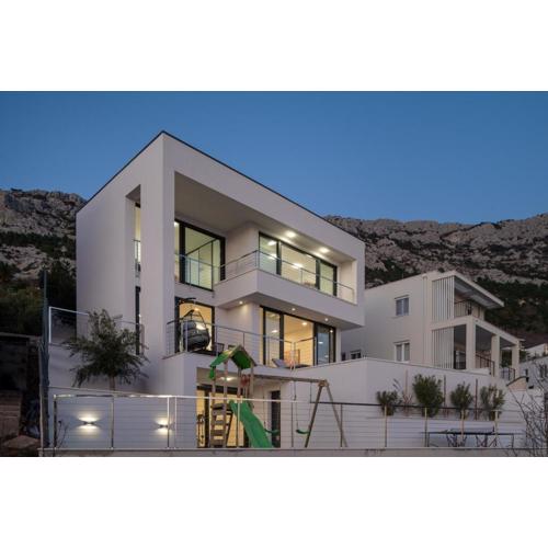 Luxury Villa Ivana Brela heated pool 28 m2, gym