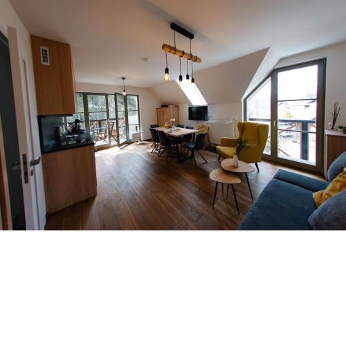 Luxusní horský apartmán v centru Harrachova