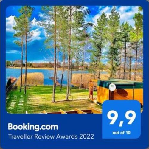 Makosieje Resort - komfortowy domek 30m od jeziora,ogrzewanie,wi-fi,widok na jezioro
