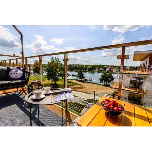 Marina View - super widok na jezioro, klimatyzacja, parking podziemny, winda, 2xTV z Netflix