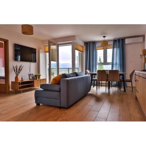 M&D apartamenty w Karkonoszach 2 sypialnie, salon z aneksem, balkon, widok