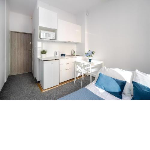 MiniStudio w Hostel Solec50 by Metro Station Centrum Kopernika Elektrownia Powisle 23 UNIT