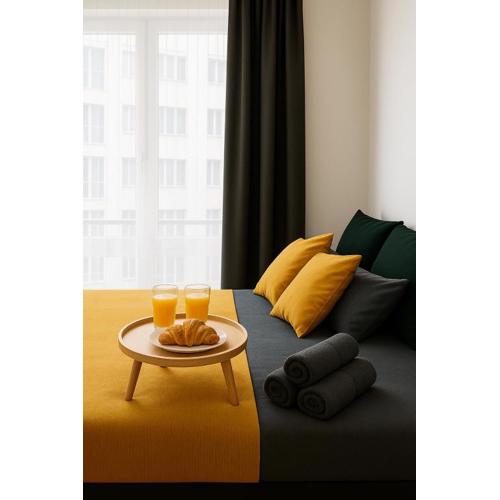 Miodowy Apartament na Kopisto 8a, Nowe Miasto w Centrum Rzeszowa