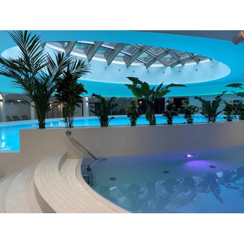 Miodowy Apartament w Hanza Tower -Sauna&Pool
