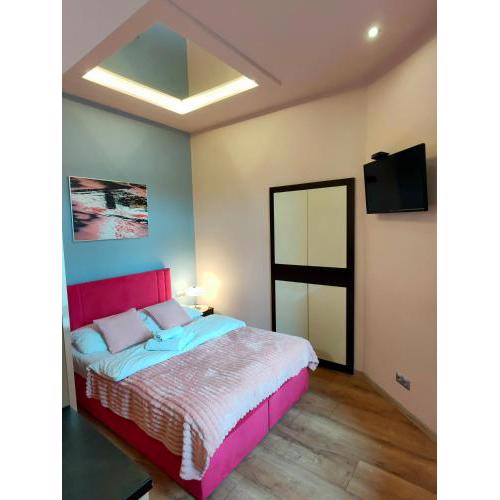 Mirror Pink Studio Apartment