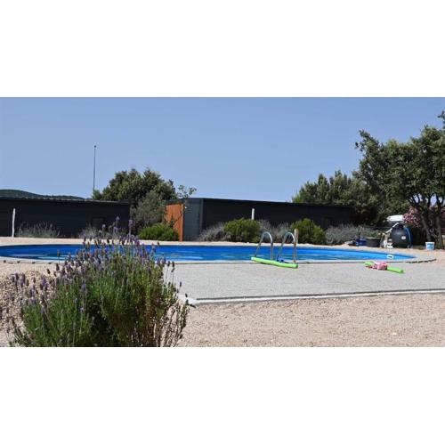 Mobile home Maris with shared pool and sea view