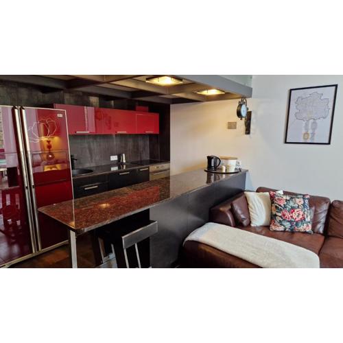 Modern 2-level Loft Apartment - Tymienieckiego, Łódź city center