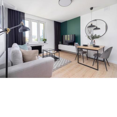 Modern Apartment Grzegórzeckie Roundabout Cracow by Noclegi Renters