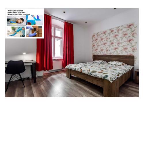 Modern apartment in Lviv historic center.
