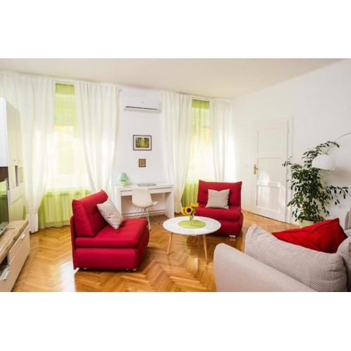 Modern Apartment in the Heart of Zagreb, 57 sqm, Air Conditioning