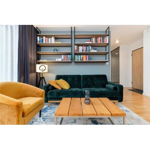 Modern Apartment with Parking & Balcony by Noclegi Renters