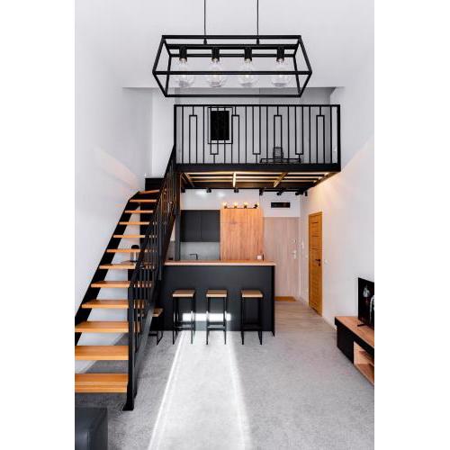 Modern apartment with sauna