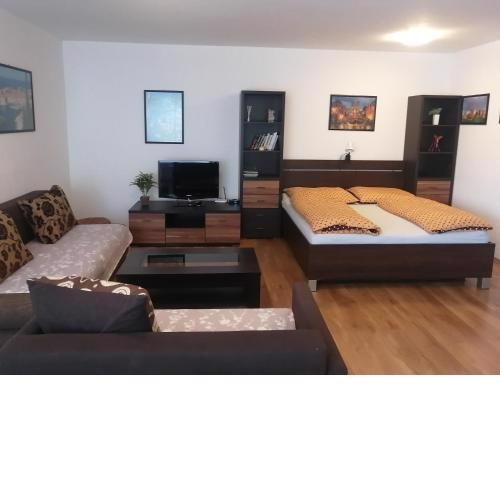 Modern city center apartment with private parking