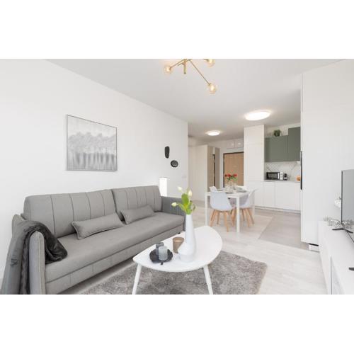 Modern Elegance Apartments with Parking & AC, next to Manufaktura by Renters Prestige