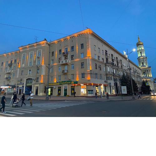 Modern luxury studio in the center of Kharkiv at Konstitutsii Square