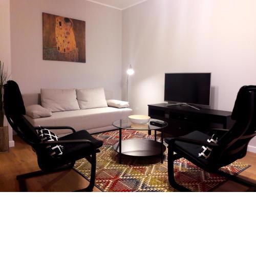 Modern & quiet in Royal Wilanów with Netflix