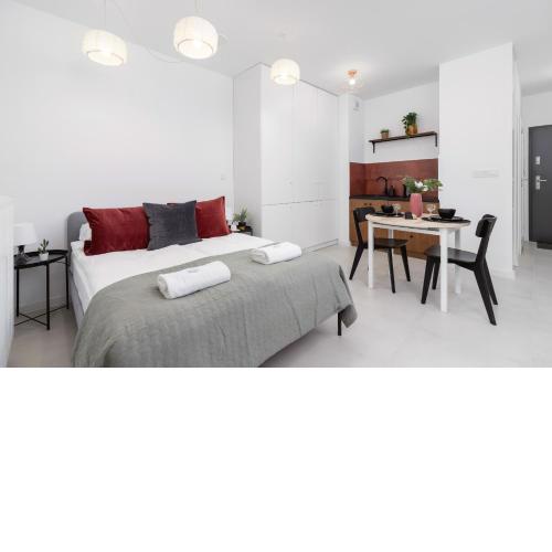 Modern Studio & Terrace Kiełkowskiego by Noclegi Renters