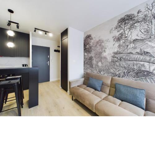 Modern Studio with WiFi in Warsaw by Noclegi Renters