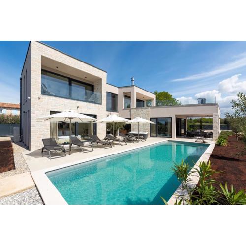 Modern Villa Caruso with pool in Vabriga