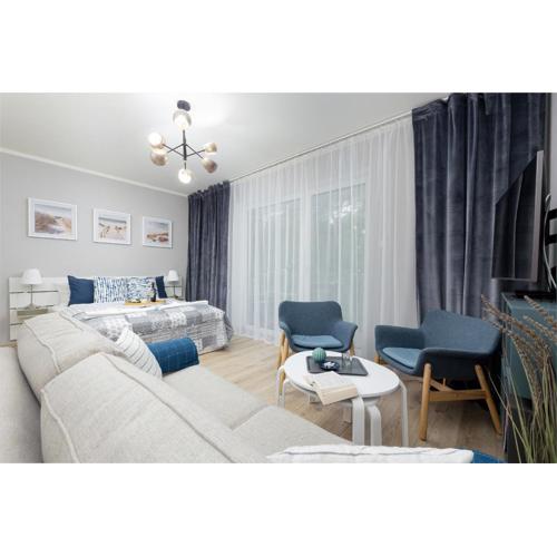 Nadmorskie Studio z Balkonem - Grunwaldzka Pobierowo by Noclegi Renters
