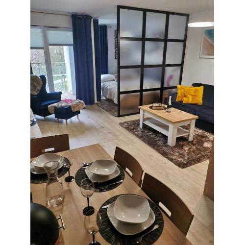 Nadmorskie Tarasy - Apartament D213 z garażem i rowerami