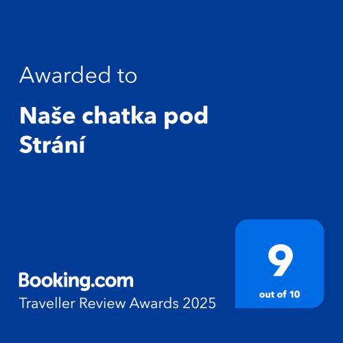Naše chatka pod Strání