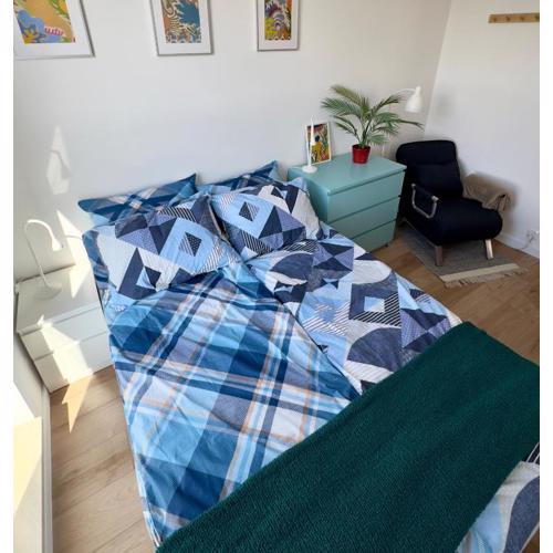 Navy Blue Apartment