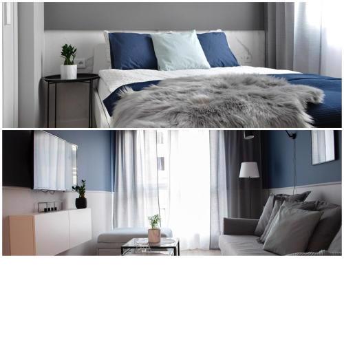 NavyBlue apartment Cracow free parking TV