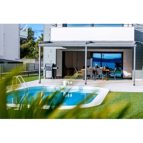 New apartment Budinski 1st row & pool