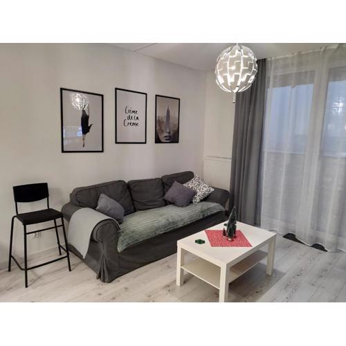 NEW APARTMENT Lubelska - przestronny, z widokiem, czysto, świeżo, balkon